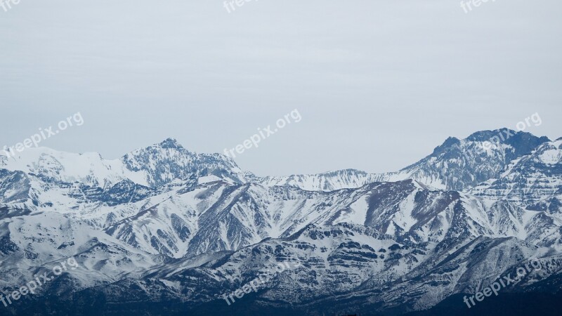 Cordillera Sky Andes Nature Mountain