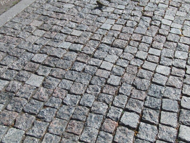 Paving Stone Bruschataja Road Road Cobblestones Stone