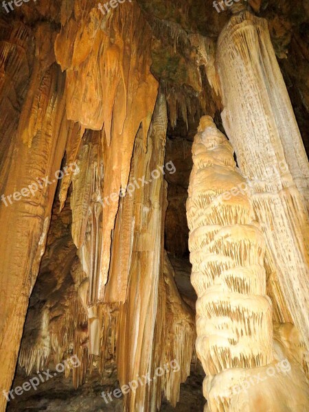 Cave Underground Geology Natural Cavern