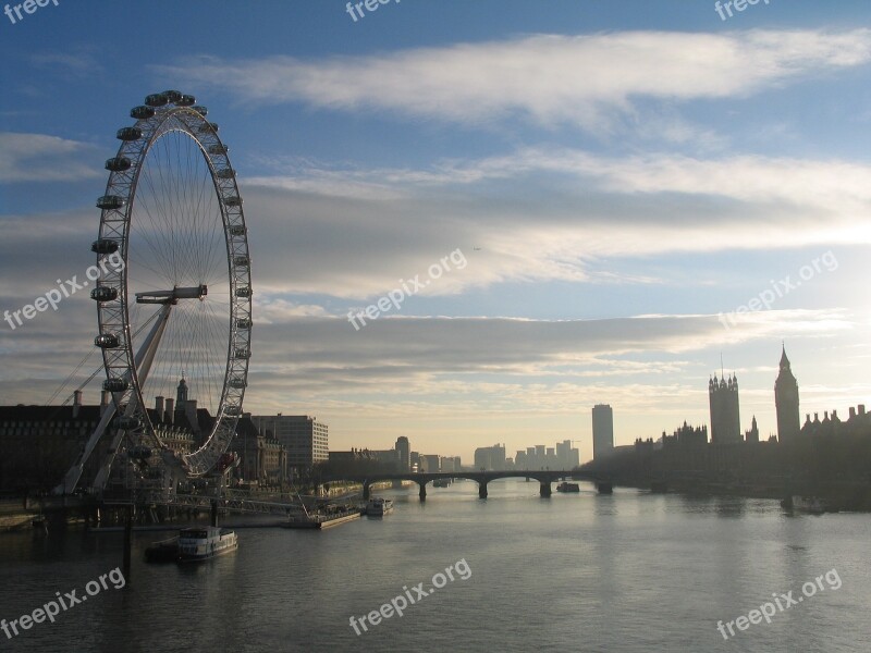 London Thames Eye Big City