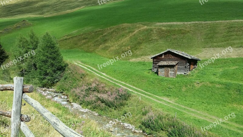 Mountain Summer Baita Hut Prato