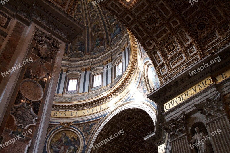 St Peter's Basilica Rome Vatican St Peter's Square Italy