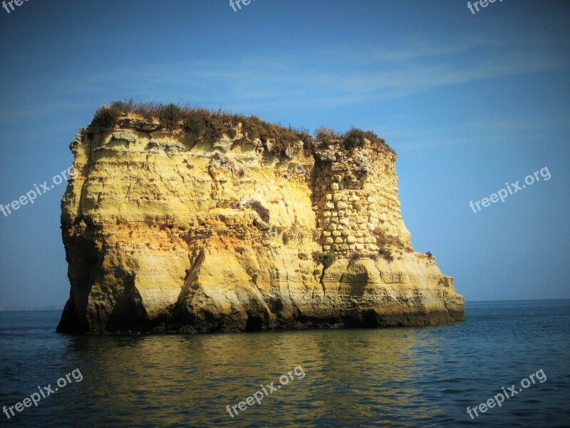 Algarve Portugal Lagos Sea Water