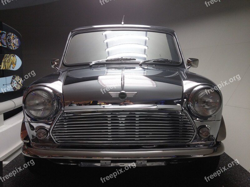 Car Chrome Cooper Mini Vintage