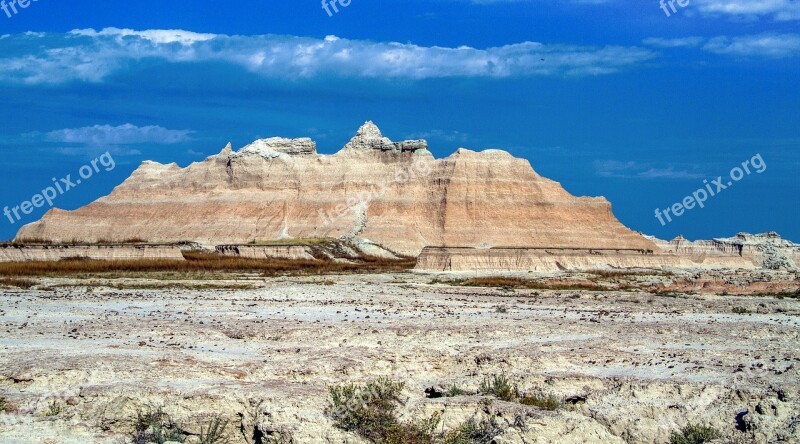 Badlands National Park South Dakota Usa Lakota United States