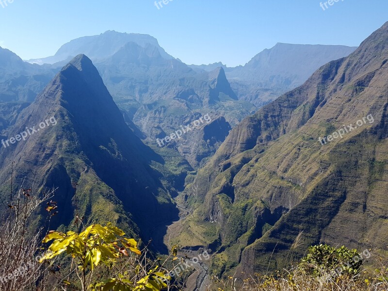 Reunion La Réunion Island Hiking Indian Ocean