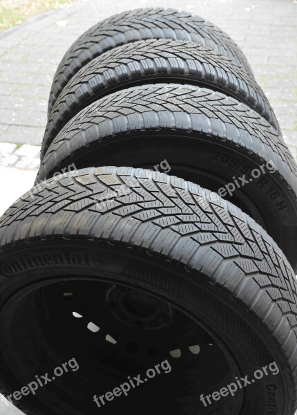 Auto Tires Wheels Winter Tires Profile Free Photos