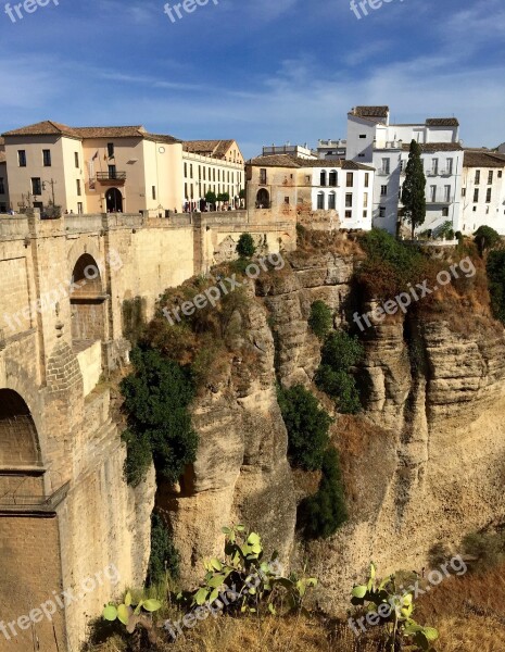 Ronda White Village Andalusia Gorges Spain