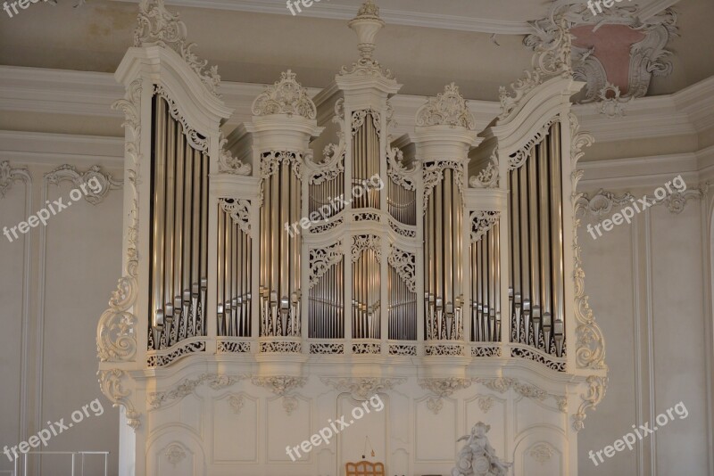 Ludwig Church Saarbrücken Organ Free Photos