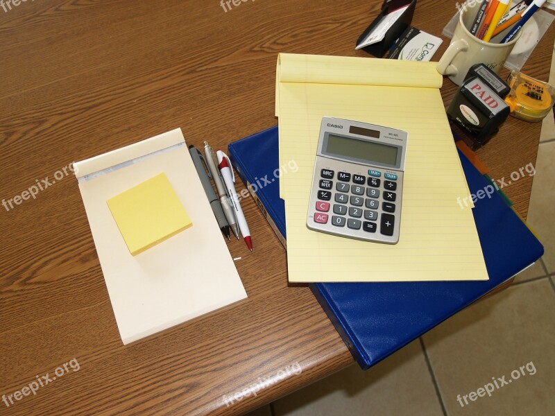 Office Supplies Business Work Home