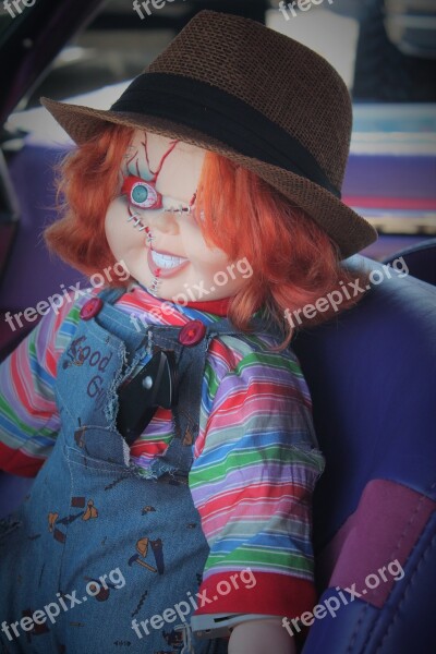 Pediophobia Halloween Doll Haunted Doll Chucky Possessed