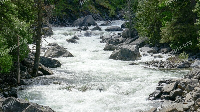 Water Washington Landscape America Scenic