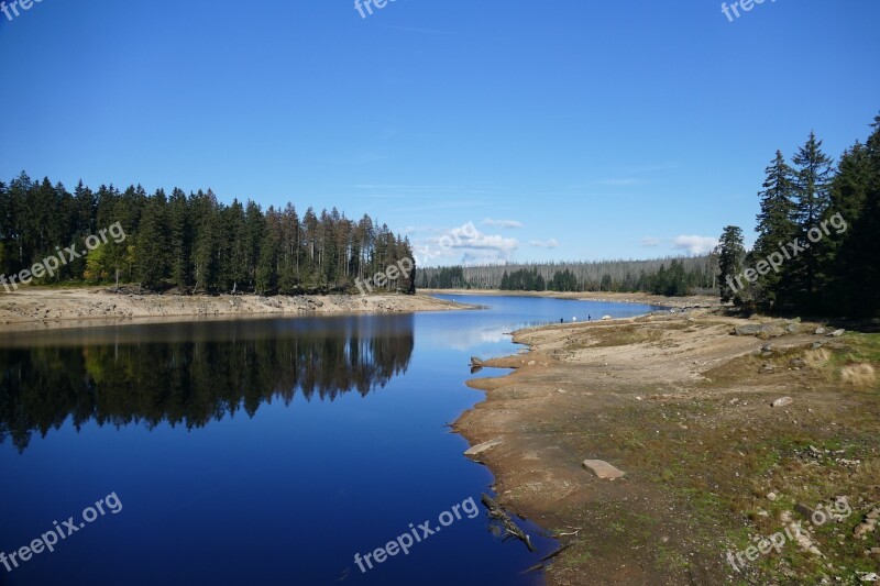 Or Pond Dam Braunlage Nature Forest