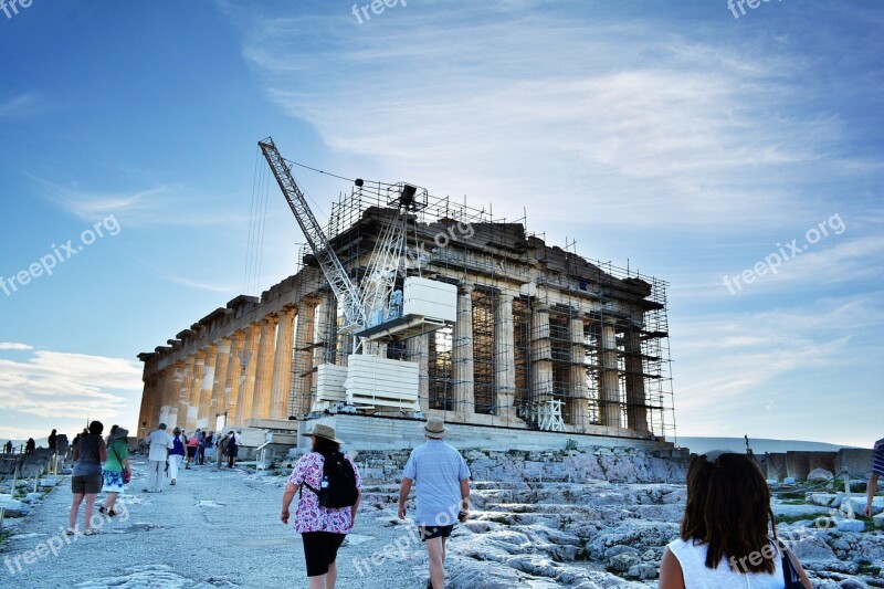 Greece Athens Acropolis History Descendants