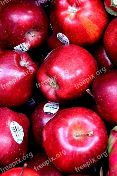 Apples Red Apples Fruit Fruits Assortment