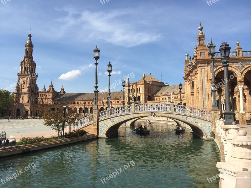 Seville Plaza De España Places Of Interest Space Plaza De España