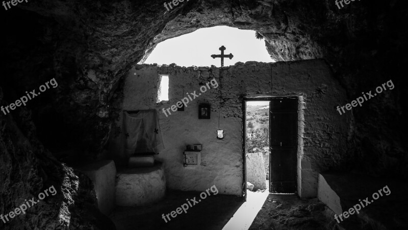 Cyprus Paralimni Ayii Saranta Cave Chapel