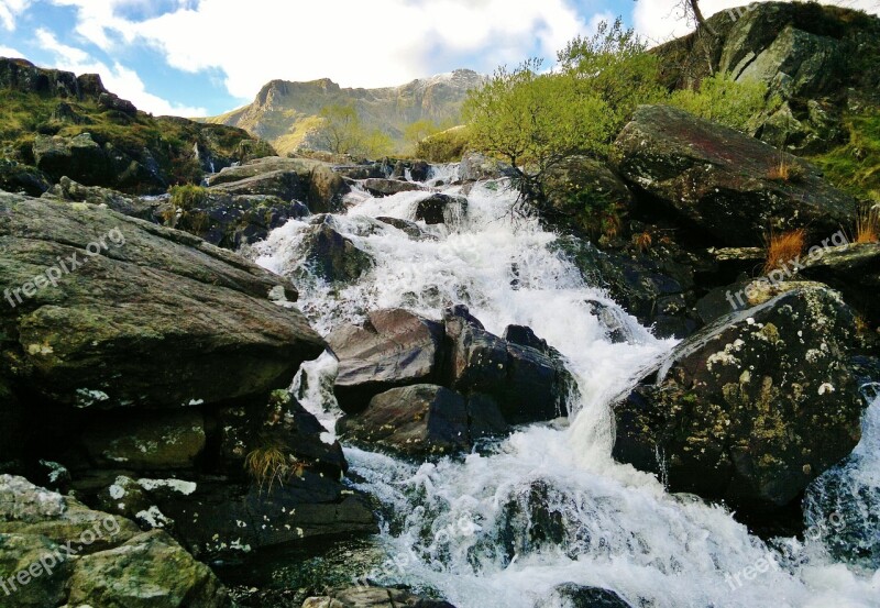 Scotland Hidden Valley Waterfall Glen Scenery