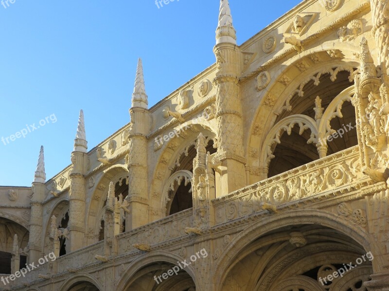 Lisbon Hyeronymite Convent Manuelin Architecture