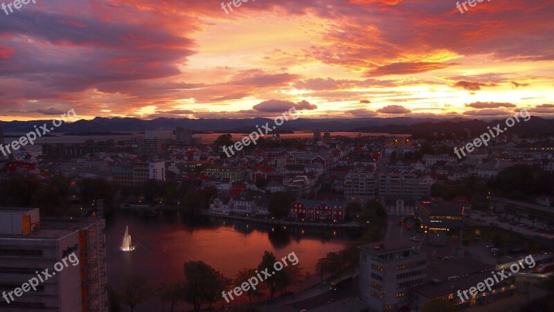 Sunrise Norway Stavanger Scandinavia Norge