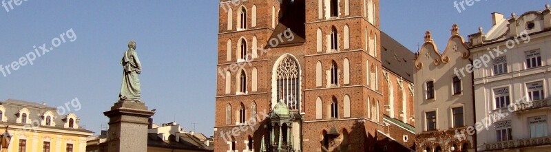 Kraków Poland Architecture The Market Monument