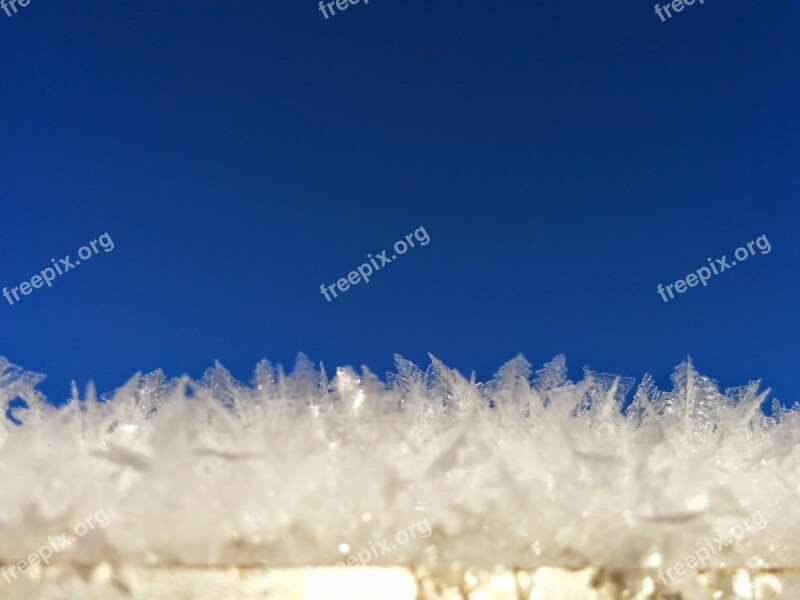 Ice Cream Crystals Snow Free Photos