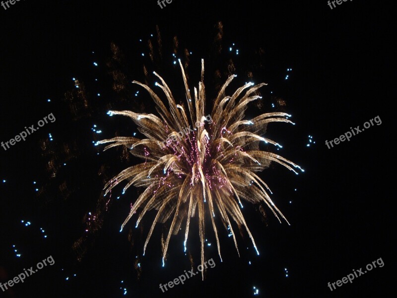 Fireworks Explosion Shine Free Photos