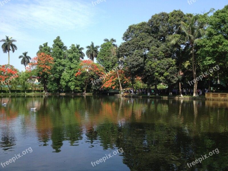 Uncle Ho's Lake Lake Vietnam Vietnamese Ha Noi