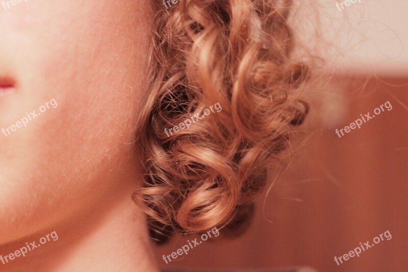 Lure Hair Hairstyle Blond Curly