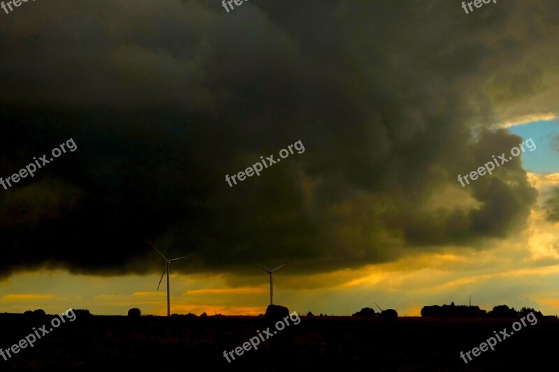 Clouds Storm Sky Thunderstorm Weather