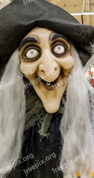 Witch Halloween Ghost Mask Free Photos