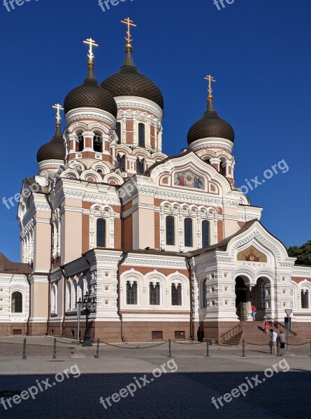 Alexander Nevsky Cathedral Tallinn Estonia Church Historically