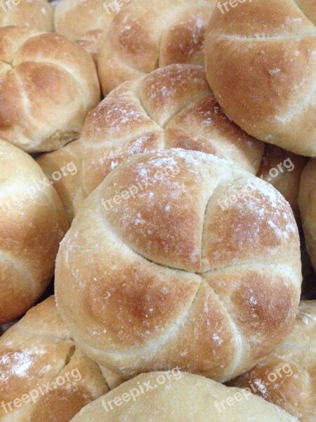 Kaiser Rolls Real Bread Pan Free Photos