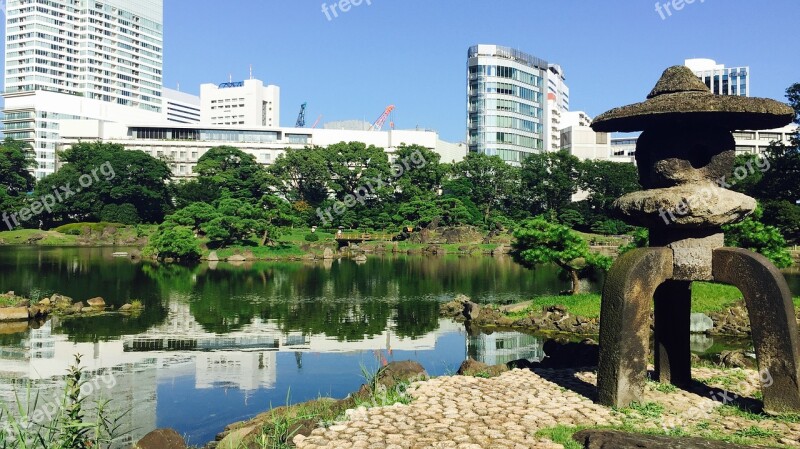 Japanese Tokyo Garden Asia City