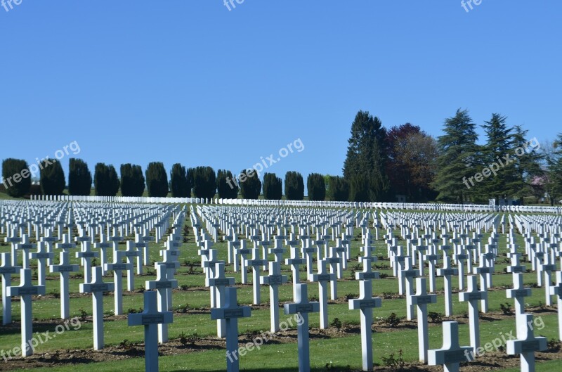 Verdun Cemetery World War Memorial France