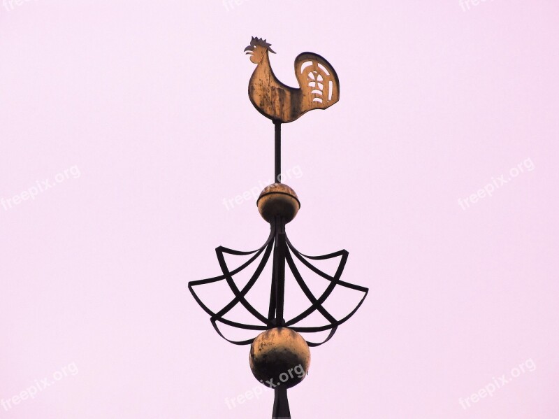 Haan Weathercock Wind Cock Weather Vane Spire