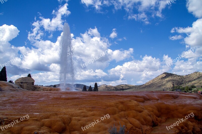 Soda Springs Geyser Idaho Usa United States