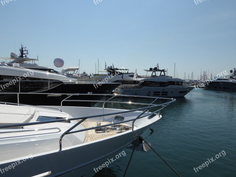 Yachts Motor Yachts Motorboats Free Photos