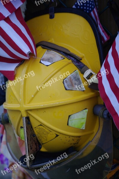 September 11 Firefighters Tribute Memorial Fireman