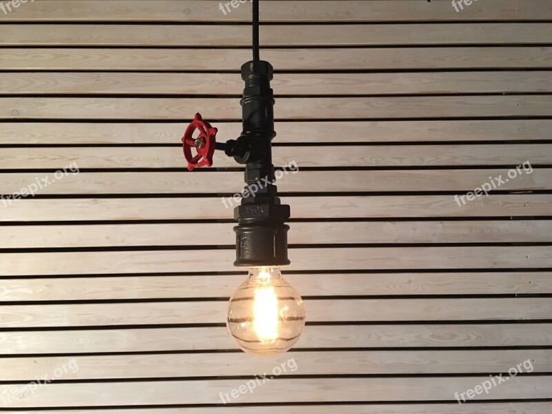 Lightbulb Design Loft Industrial Lamp