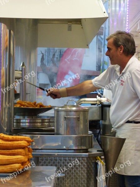 Churrería Churros Churrero Fair Free Photos