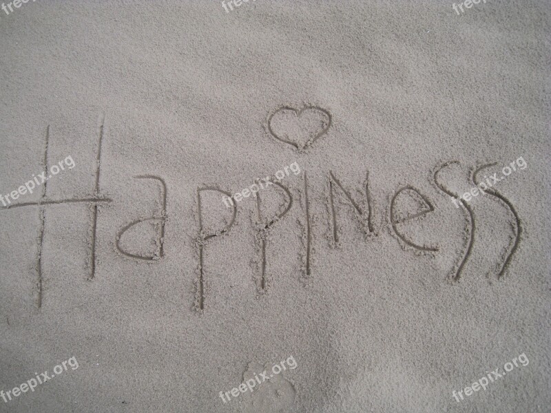 Happiness Summer Send Beach Write