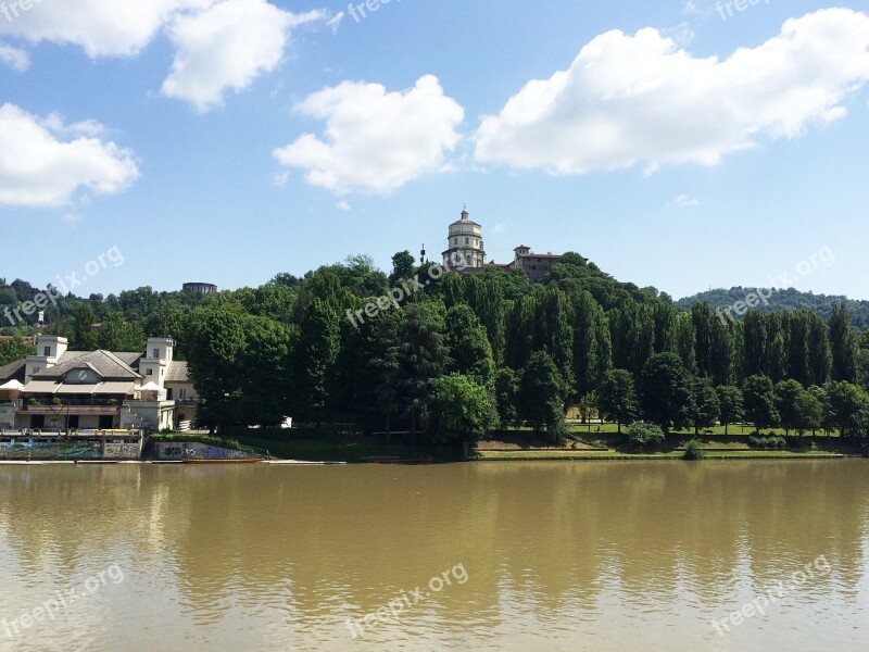 Torino Po River The Great Mother Piemonte Free Photos