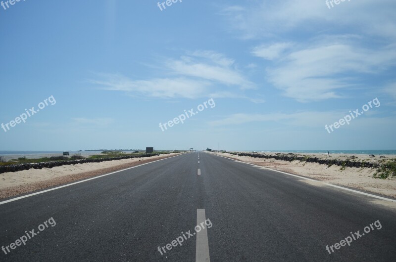 Dhanushkodi Tamil Nadu India Abandoned Town Free Photos