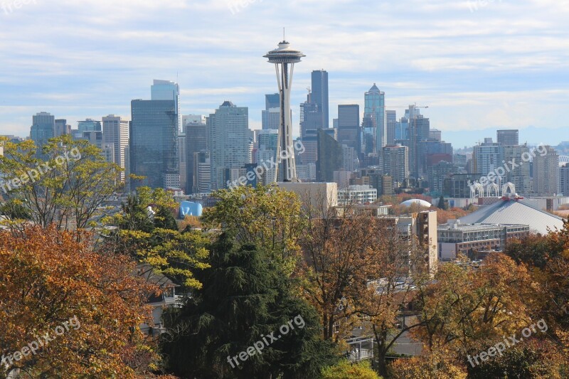 Space Needle For From Architecture Turisattraktion Seattle