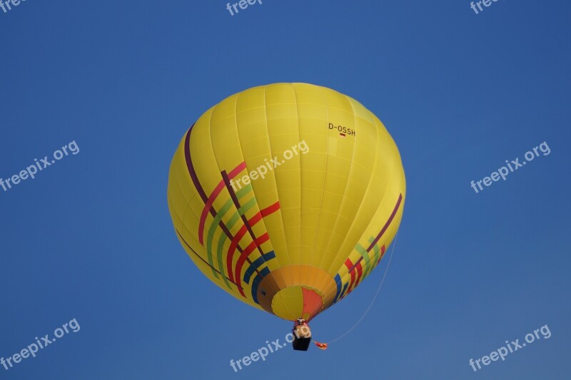 Balloon Sky Flying Hot Air Balloon Go Balloon