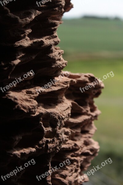 Brick Stone Formation Field Holes