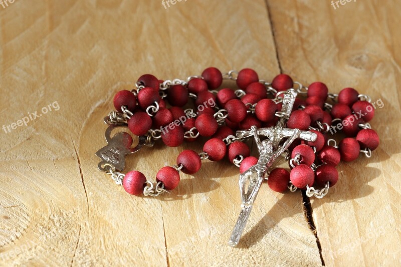 The Rosary Cross Beads Prayer Christian