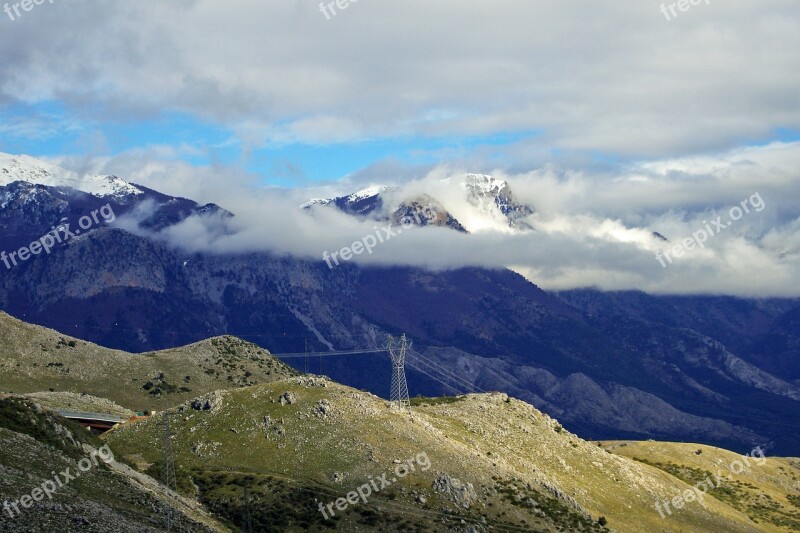 Pollino Mount Pollino Calabria Italy Park Pollino