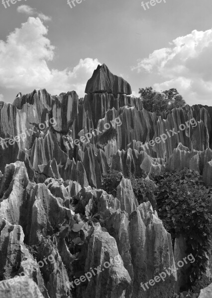 Stone Forest Rock Shilin Nature Park